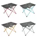 8249 Outdoor Ultra Light Aluminum Folding Table Small Portable Picnic Table