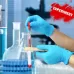100pcs Blue Disposable Butyronitrile Gloves Housework Supplies
