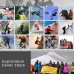 XINDA XD-S9804 Climbing Auxiliary Rope Static Rope Safety Rescue Rope