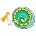 Outdoor Buoyancy Fishnet 3 Circle Fold Portable Fish Cage Multi-Float Sea Fishing Net