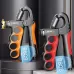 5-100kg Adjustable Hand Grip Strengthener Arm Muscle Exerciser Electronic Counter Orange