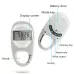 Carabiner Keychain 3D Pedometer