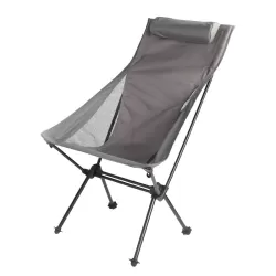 Outdoor Camping Aluminum Alloy Portable Folding Beach Chair Without Pocket