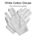 12 Pairs Pure Cotton Working Gloves Thin Section