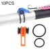 10 PCS/Bag Plastic Fishing Hook Keeper for Fishing Rod Pole Fishing Lures Bait Safety Holder Fishing Tackle