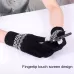 Winter Touch Screen Gloves Women Men Warm Stretch Knit Mittens Imitation Wool Thicken Full Finger Gloves
