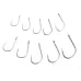 500 PCS Mixed Size Fish Barbed Hook Fishing Hooks with Hole