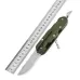 Outdoor Camping Tableware Stainless Steel Folding Knife Fork and Spoon Combination Tableware