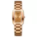BINBOND N321 Square Temperament Metal 30M Waterproof Quartz Watch Rose Gold