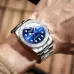 BINBOND B930 Metal Gear Luminous Quartz Watch 30M Waterproof Sports Watch Rose Gold-Rose Gold