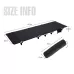 CLS Outdoor Lightweight Folding Bed Camping Simple Leisure Bed