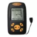 Portable Ultrasonic Fish Finder Water Depth and Temperature Fishfinder with Wired Sonar Sensor Transducer and LCD Display
