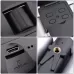 DB618B 10X25 Zoom 10mm Objective Lens HD 1280x960P  LCD Screen Binocular Telescope Digital Camera