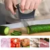 LsCook 304 Stainless Steel Onion Fork Holder Pin Kitchen Vegetable Slicing Aid