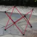 8249 Outdoor Ultra Light Aluminum Folding Table Small Portable Picnic Table