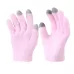 2 PCS Feather Yarn Touch Screen Gloves Outdoor Full Finger Gloves