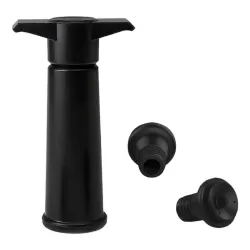 Red Wine Vacuum Pump Freshener Silicone Wine Stopper Set