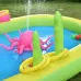 Home Large Cartoon Animal Drama Pool Water Spray Inflatable Swimming Pool Slide Pool Pirate