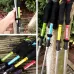 125cm Adjustable Portable Outdoor Aluminum Alloy Trekking Poles Stick