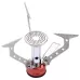 WH-S001 Outdoor Portable Ultra Mini Stainless Steel Gas Stove Camping Gas Stove