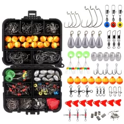 263 PCS one Set T0196 Fishing Small Accessories Ball Shaped Floating Rock Fishing Gear