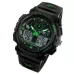 SKMEI 1270 Men Waterproof Dual Display Digital Watch Outdoor Sports Watch