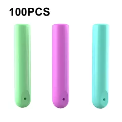 100 PCS Silicone Floating Seat Fishing Small Accessories Color Random Delivery