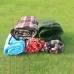 Aotu AT6109 Outdoor Camping Fleece Sleeping Bag for Adult  Random Color Delivery