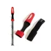 3 PCS Fish Rod Protective Cover High Elasticity Pole Guard Cap and Lashing Strap Set