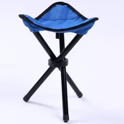Hiking Outdoor Camping Fishing Folding Stool Portable Triangle Chair Maximum Load 100KG Folding Chair