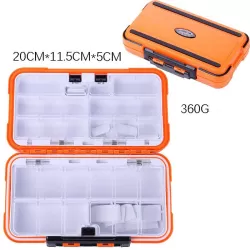 HENGJIA qt020 Waterproof Multifunction Fishing Tool Gear Storage Hooks and Fishing Bait Box