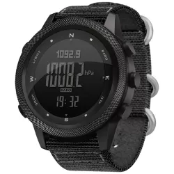 NORTH EDGE APACHE-46 Outdoor Waterproof Men Multifunction Digital Nylon Strap Smart Sports Watch