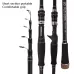 Carbon Telescopic Luya Rod Short Section Fishing Throwing Rod
