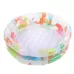 Cartoon Dinosaur Pattern Round Inflatable Baby Swimming Pool Infant Tub 61 x 22cm