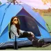 TC-014 Outdoor Beach Travel Camping Automatic Spring Multi-Person Tent For 2 People
