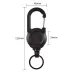 Backpack Carabiner Plastic Retractable Pull Badge Reel