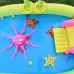 Home Large Cartoon Animal Drama Pool Water Spray Inflatable Swimming Pool Slide Pool Pirate