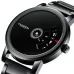 FNGEEN S230 Men Non-Pointer Quartz Watch Black Mash Black Steel
