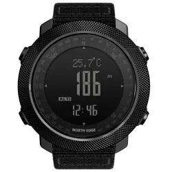 NORTH EDGE Multi-function Waterproof Outdoor Sports Electronic Smart Watch Support Humidity Measurement / Weather Forecast / Speed Measurement