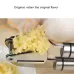 Food Grade 304 Stainless Steel Garlic Press Presser Crusher Slicer