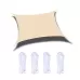 Outdoor Garden Sunshade Sail Waterproof Anti-UV Canopy