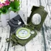 GoldGood K4074 Outdoor Multi-function Military Travel Geology Pocket Prismatic American Compass with Luminous Display