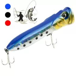 Shrimp Mouth Type Water Surface Popper Lure Hit Water Waves Climb Fishing Bait