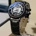 BINBOND B7872 Multifunctional Hollow Luminous Waterproof Quartz Watch White Steel-Black-White