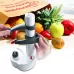 Multifunction Stainless Steel Electric Vegetables Fruit Peeler Automatic Peeling Machine  White
