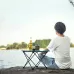 Outdoor Aluminum Alloy Folding Table Camping Picnic Portable Folding Table Barbecue Table Stall Small Dining Table