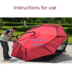 HY-0205 Outdoor Parasol Anti-mosquito Net Cover