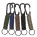 Outdoor Multifunctional Nylon Umbrella Rope Carabiner Key Chain
