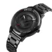 Skmei 9210 Fashion Trend Mens Business Wristwatch Simple Three-Dimensional Surface Waterproof Gold Quartz Watch Man