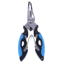 HENGJIA QT013 Multifunctional Stainless Steel Jaw Fishing Pliers Scissors Hook Removal Tool Line Cutter Fishing Tackle